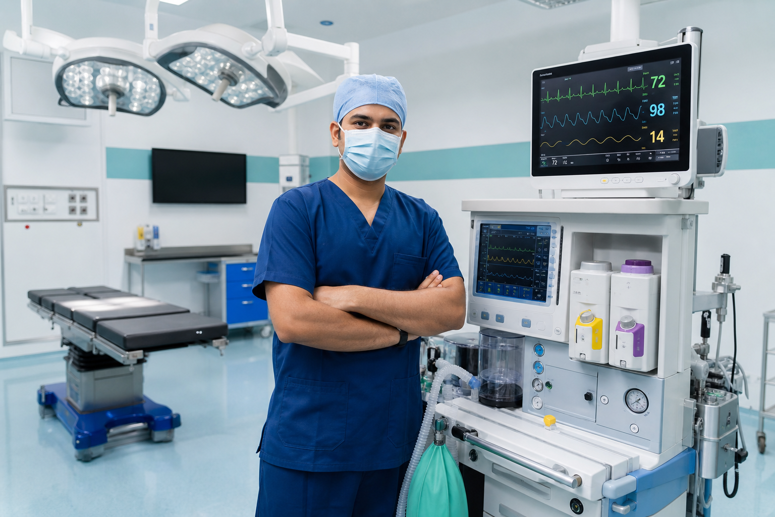 Anaesthesia department at Rapha Aroma Hospital