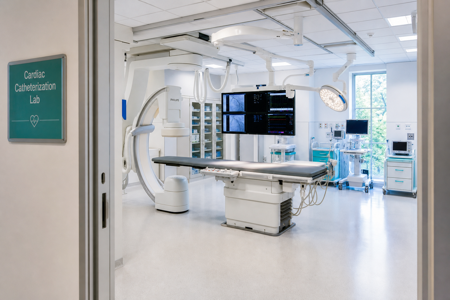 Cardiology department at Rapha Aroma Hospital