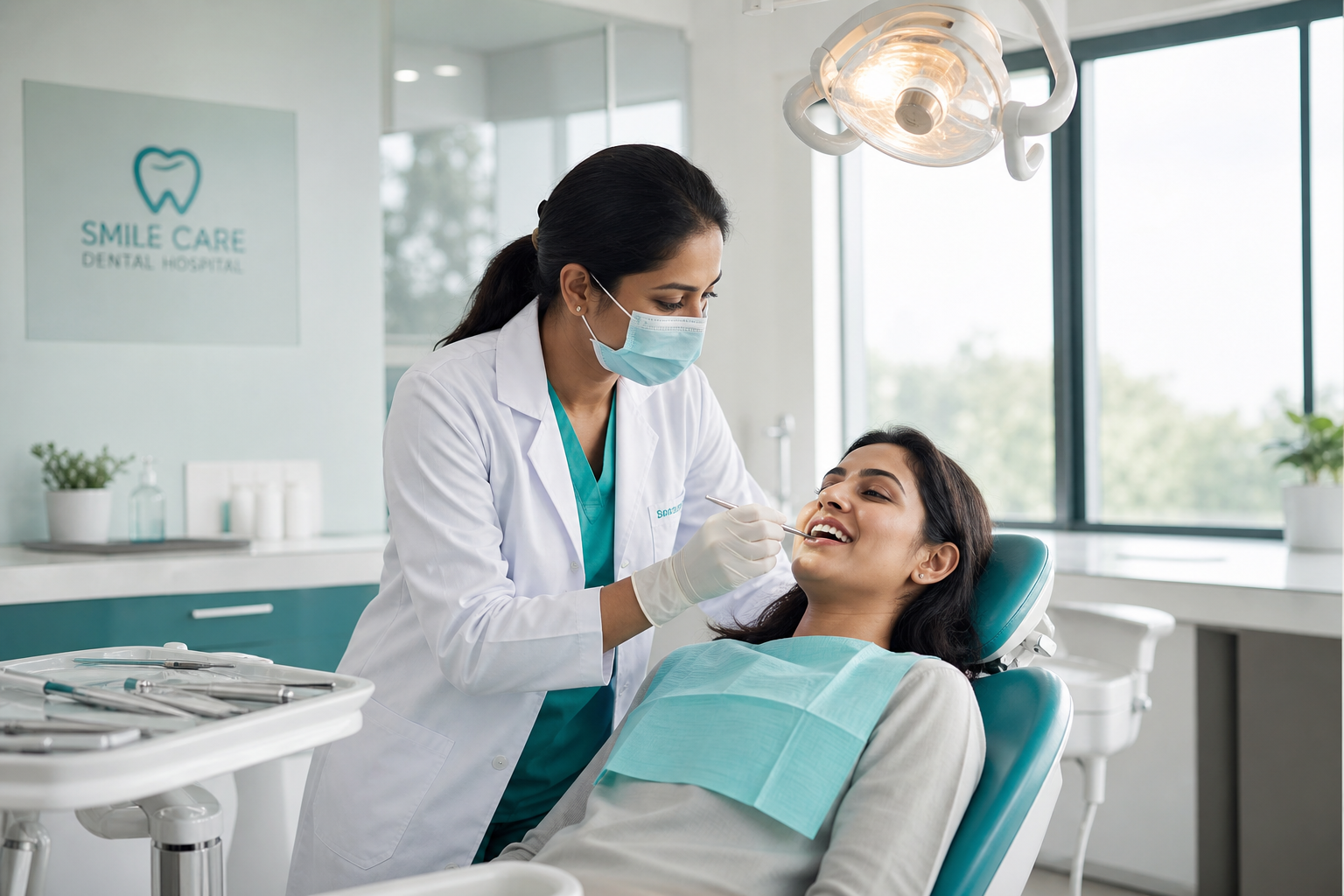 Dental department at Rapha Aroma Hospital