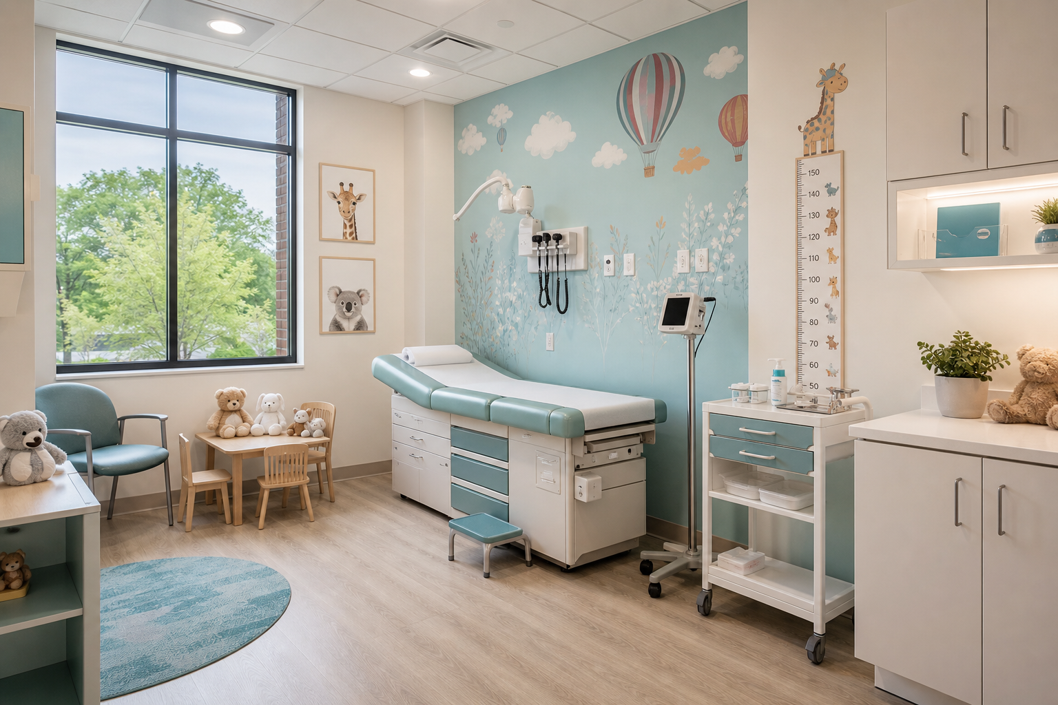 Pediatrics department at Rapha Aroma Hospital