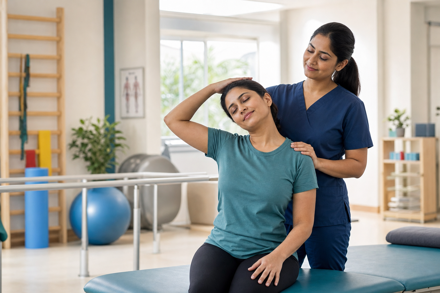 Physiotherapy department at Rapha Aroma Hospital